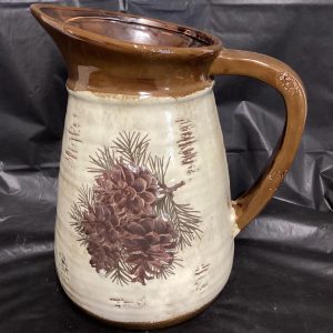 Pine Cone Pitcher
