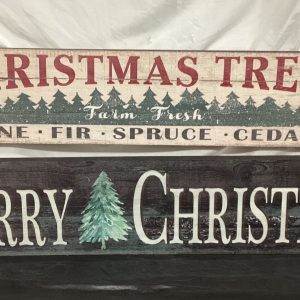 Holiday Christmas Sign