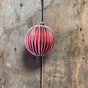 Red/White Ornament