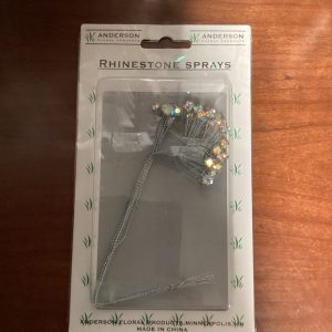 Rhinestone spray iridescent