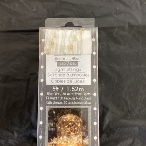 LED Clear String Lights 5 Foot