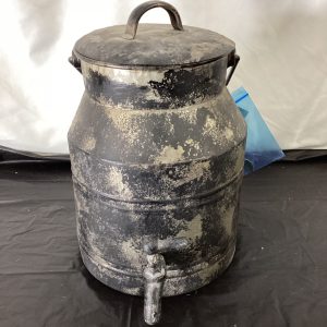 Metal Milk Container with Faucet
