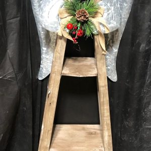 41.7-inch High Angel Wooden Shelf