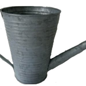 Grey Metal watering Can