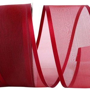 Charlize Wired Edge Classic Red 2.5”