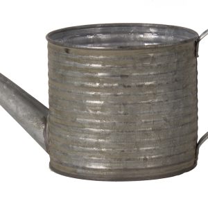 Grey Metal Watering Can