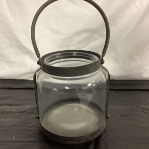 Glass and Metal Lantern