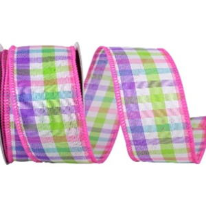 Candy Shop Check Linen