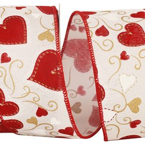 Exquisite Hearts scroll