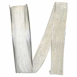 Elegant sheer wired edge