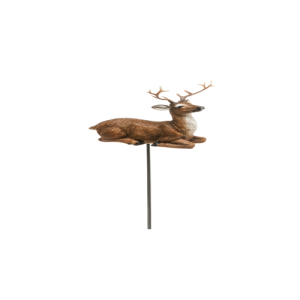 Lying Reindeer Pick Resin (Bronze) (5)