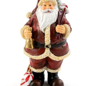 Burgundy Santa with Sack