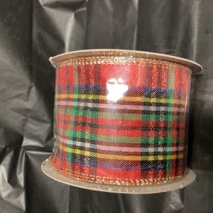 Holiday Plaid Ribbon