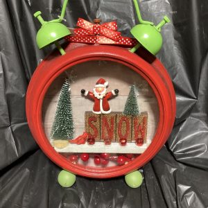 Lighted Clock Wall Hanging