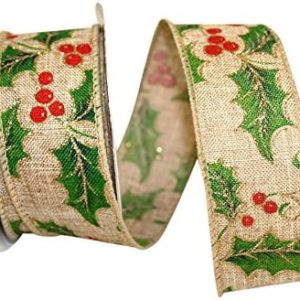 Holly Berry Ribbon Yard