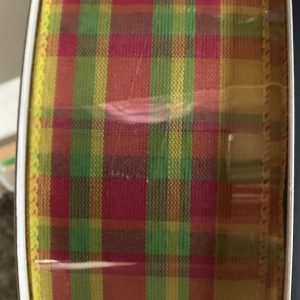 Plaid Glamour Fuchsia 2.5”