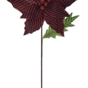 Tweed Poinsettia