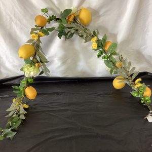 Lemon Garland with flowers 5’