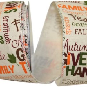 Thanksgiving Greetings Ribbon Yard