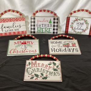 Holiday signs