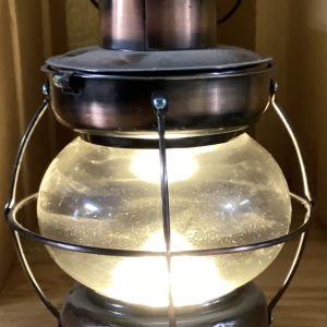 Lighted Metal Lantern